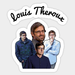 Louis Theroux Mega Fan Sticker